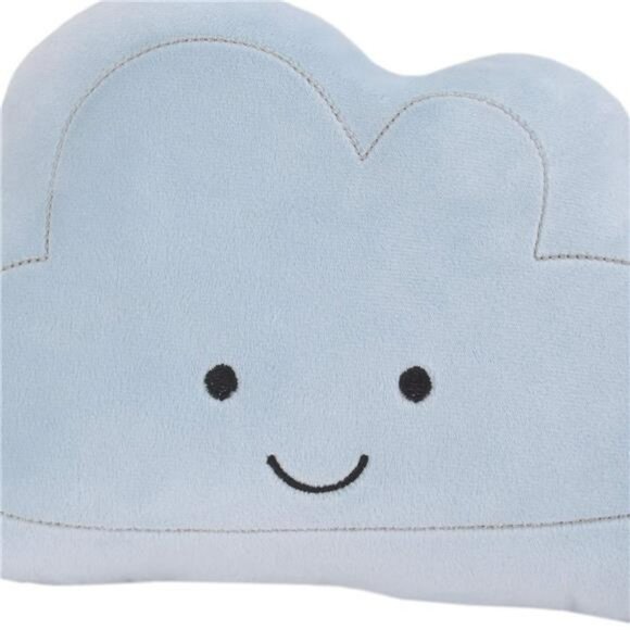 Happy Cloud Shaped Plush Decorative Pillow Soft Nursery Kids Room Throw Cushion - Picture 4 of 7